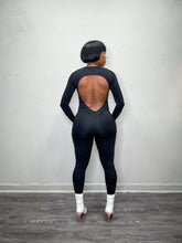 Load image into Gallery viewer, Backless Long Sleeve Jumpsuit