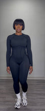 Load image into Gallery viewer, Backless Long Sleeve Jumpsuit