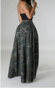 Camo Wide Pants