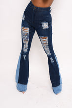 Load image into Gallery viewer, 2 TONED WIDE LEG JEAN